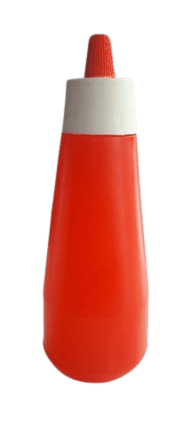 Plastic Sauce Bottle Red