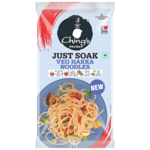 Ching’s Secret Just Soak Veg Hakka Noodles Pouch -140 g
