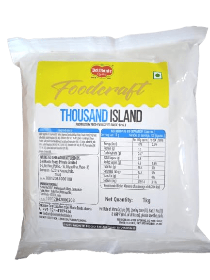 Del Monte Foodcraft thousand Island - 1kg