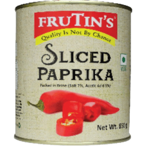 Frutin's Sliced Red Paprika - 850g