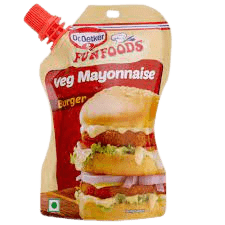 Dr. Oetker Fun Foods Veg Mayonnaise Burger - 100g