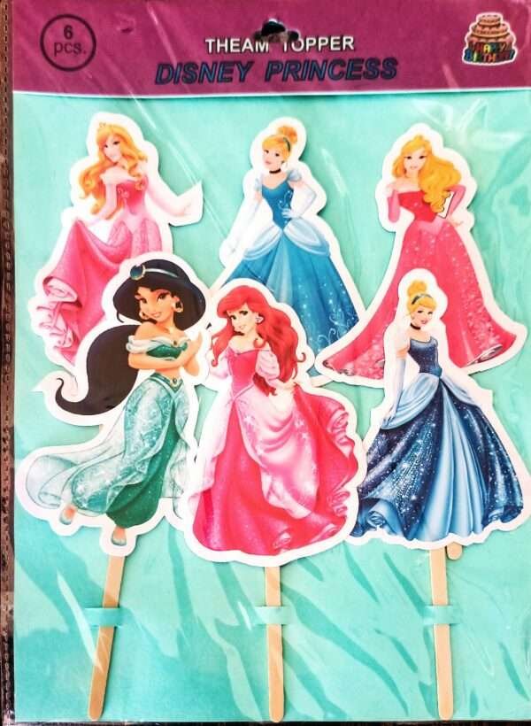 Decor Equip ‘Disney Princess Tag’ Cake Topper