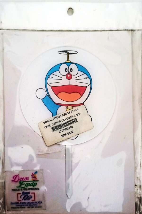 Decor Equip 'Doraemon Tag’ Cake Topper