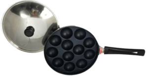 Anjali kitchenware Appa Patra Kitchen Pan - Low Calorie Cookware – 12 Cup