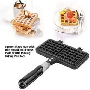 Waffle Mold Non-Stick Double Shape - 610 g