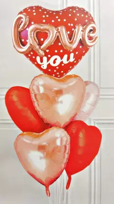 Decor Equip 'Love You' Heart Shape Foil Balloon