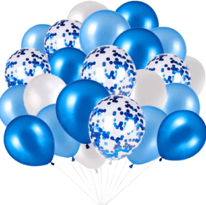 Decor Equip Blue Foil Balloon