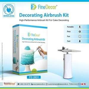 Finedecor Wireless Decorating Airbrush Kit