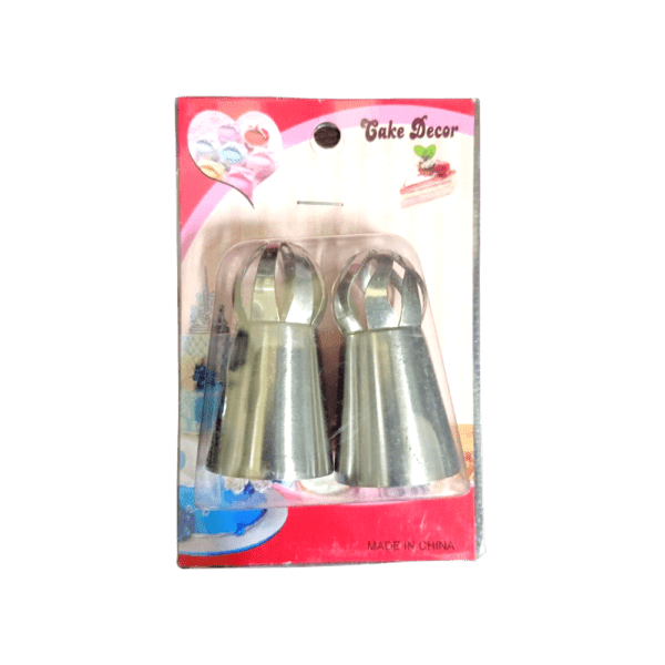 Decor Equip Cake Decoration Nozzle – 2 Pcs