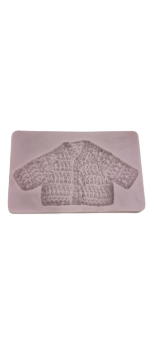 Silicone Fondant Mould Sweater Pattern