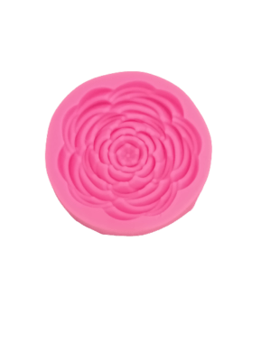 Silicone Fondant Mould Pink Flower Pattern
