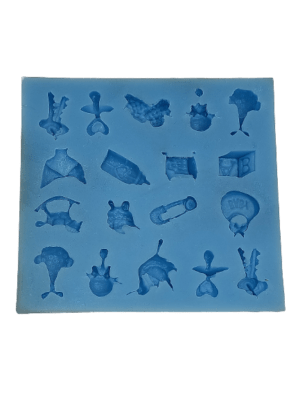 Silicone Fondant Mould Baby Toys Pattern