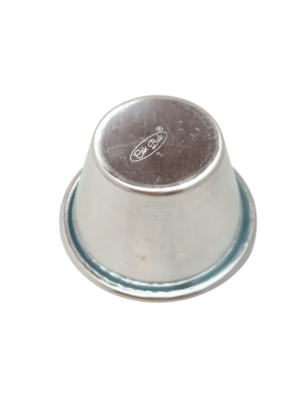 Decor Equip Aluminium Silver Mini Jelly Cup Mould - No.3