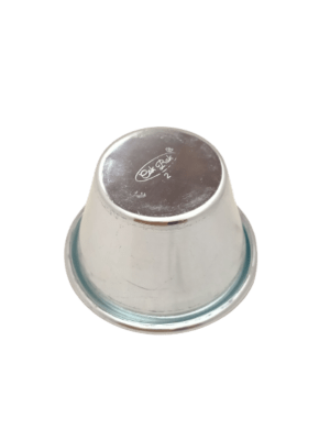 Decor Equip Aluminium Silver Mini Jelly Cup Mould - No.2