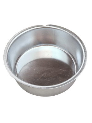 Decor Equip Aluminium Silver Small Circle Shape Pan Cake Mould – 5*2/Inch