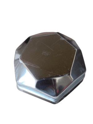 Decor Equip Aluminium Silver Big Hexagon Shape Cake Mould – 7*2.5/Inch