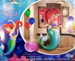 Decor Equip The Little Mermaid Foil Balloon