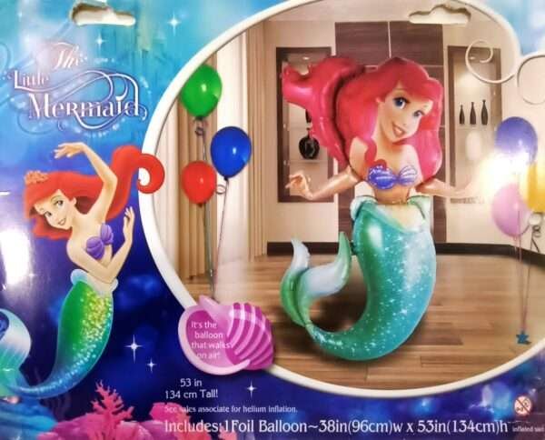 Decor Equip The Little Mermaid Foil Balloon