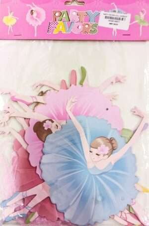Decor Equip Party Favors Dancing Girl Banner