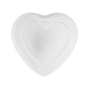 Decor Equip Aluminium Heart Shape Cake Mould - 7*2/Inch