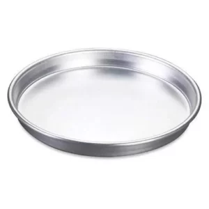 Decor Equip Aluminium Silver Mini Small Pizza Tray Mould - 7.5/Inch