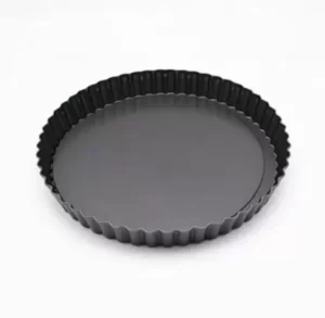Decor Equip Non-Stick Round Shape Tray Pie Cake Mould - 5/Inch
