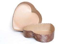 Decor Equip Plum Cake Mould - Brown Heart Shape