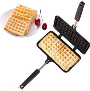 Waffle Mold Non-Stick Double Shape - 610 g