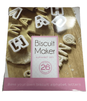 Biscuit Maker List of Numbers Cutter - 22 Piece