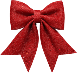 Decor Equip Christmas Decoration Hanging Red Bows