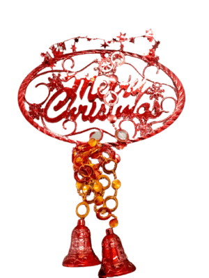 Decor Equip Christmas Decoration Hanging Bells - Golden & Silver