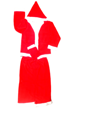 Decor Equip Santa Claus Costume Christmas Dress for Kids - ( Size - 3 )