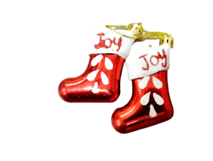Decor Equip Christmas Decoration Joy Hanging Shoes