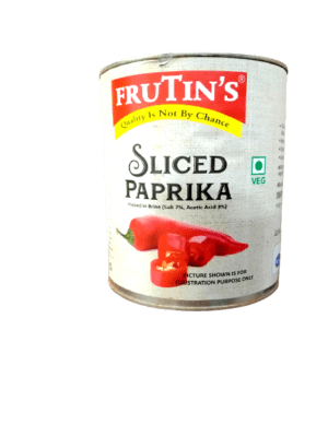 Frutin's Sliced Red Paprika - 1.55kg