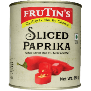 Frutin's Sliced Red Paprika - 3.1kg