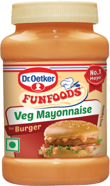 Dr. Oetker Fun Foods Veg Mayonnaise For Buger - 250g