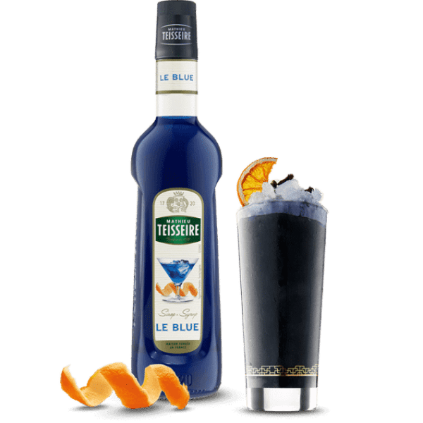 Mathieu Teisseire Blue Curacao Syrup, 1000 ml