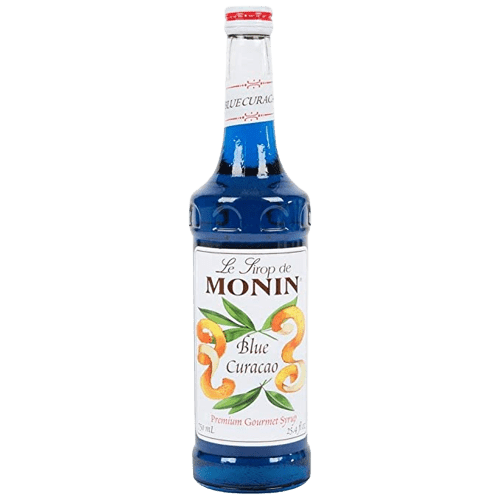 Monin Blue Curacao Syrup - 1000 ML - Bansal Food Decor Plaza