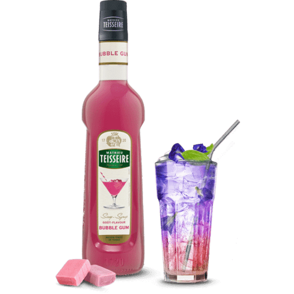 Mathieu Teisseire Bubble Gum Syrup - 1000 ML