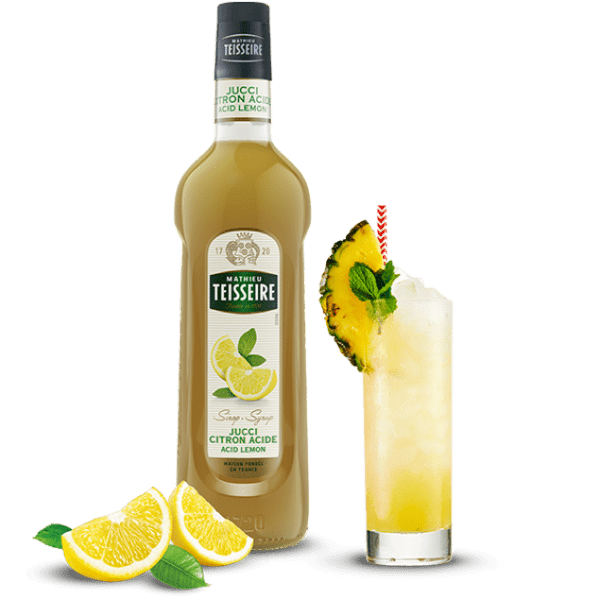 Mathieu Teissiere Acid Lemon Syrup - 1000ML