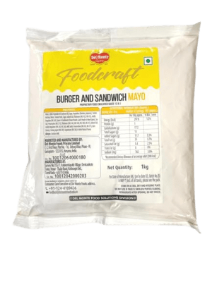 Del Monte Foodcraft Burger And Sandwich Maynnaise - 1kg