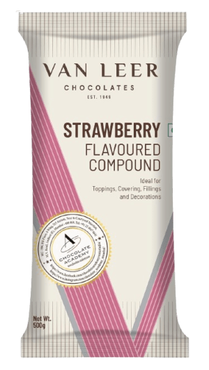 Vanleer Strawberry Flavoured Compound - 500g