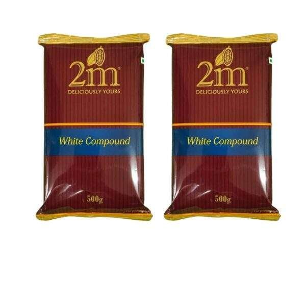 2m White Compound - 500gm Pack of 2
