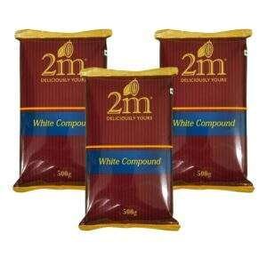 2m White Compound - 500gm Pack of 3