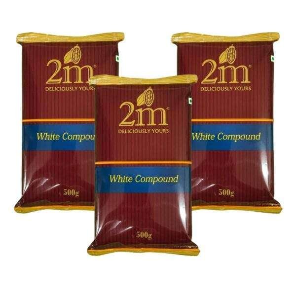 2m White Compound - 500gm Pack of 3