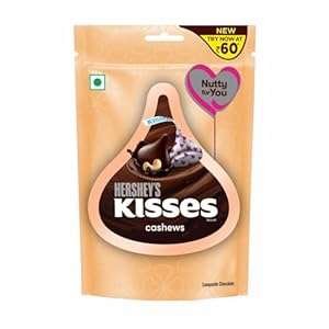 HERSHEY'S Chocolate Kisses Cashew - 33.6Grams